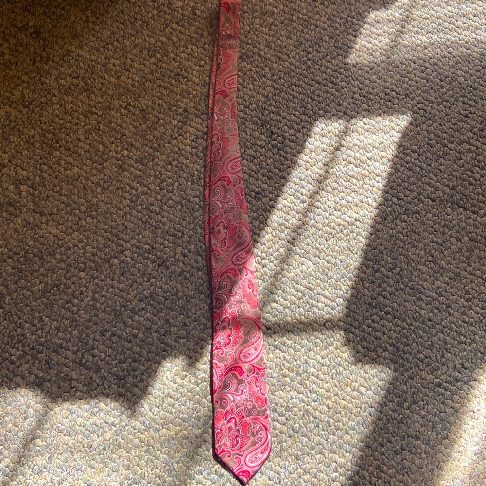 100% silk handmade neck tie